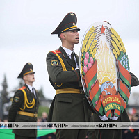 Торжественный ритуал чествования государственных символов Республики Беларусь