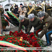 Митинг, посвящённый 37-й годовщине вывода советских войск из Афганистана