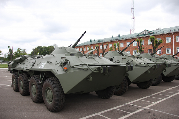 Новая техника на вооружении витебских десантников