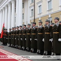 Официальный визит в Республику Беларусь узбекской военной делегации (видео)