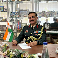 Встреча с военным атташе при Посольстве Республики Индия в Российской Федерации и Республике Беларусь (по совместительству)