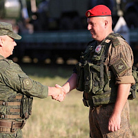 В Брест прибыл первый воинский эшелон с военнослужащими и техникой Российской Федерации (Видео)
