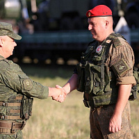 В Брест прибыл первый воинский эшелон с военнослужащими и техникой Российской Федерации (Видео)