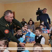 Министр обороны Республики Беларусь принял участие в акции «Наши дети» (видео)