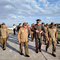 Продолжается официальный визит белорусской военной делегации в Республике Куба