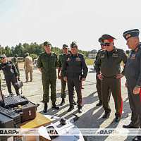 Военная делегация из Азербайджанской Республики посетила воинские части Вооружённых Сил Республики Беларусь