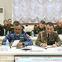 The main points from the statements made by the Chief of the International Military Cooperation Department, Major General Valery Revenka, at the briefing