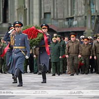 Представители белорусской военной делегации принимают участие в III Международном антифашистском конгрессе