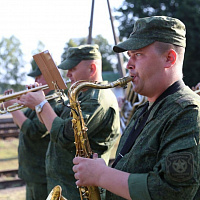 В Брест прибыл первый воинский эшелон с военнослужащими и техникой Российской Федерации (Видео)