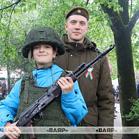 День Победы вместе с белорусскими военными 