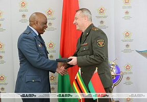 Belarus and Zimbabwe Exchanged Views on Military Cooperation Issues 