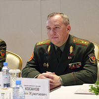 Министр обороны Беларуси генерал-лейтенант Виктор Хренин прибыл в Казахстан 