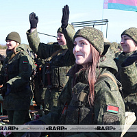 Министр обороны Беларуси в Гродненском гарнизоне 