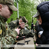 День Победы вместе с белорусскими военными 