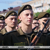 Торжественная церемония принятия новым пополнением Военной присяги (дополняется)