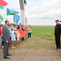 Патриотический автопробег «Символ единства» сегодня принимал Клецкий район