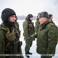 Президент Беларуси лично проверил боеготовность Вооружённых Сил