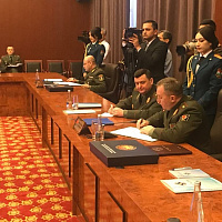 Сегодня в Душанбе  состоялось очередное заседание Совета министров обороны ОДКБ