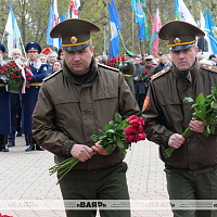 Представители Министерства обороны Беларуси приняли участие в акции, посвящённой 40-й годовщине аварии на Чернобыльской АЭС