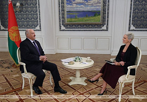 Президент Беларуси Александр Лукашенко дал интервью телеканалу «Аль-Арабия»