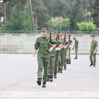 Продолжаются тренировки пеших колонн к военному параду