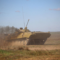 Финальная фаза бригадного тактического учения в рамках проверки боевой готовности Вооруженных Сил