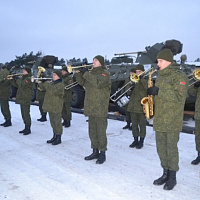 Бронетранспортеры БТР-82А пополнили гвардейский строй (видео)