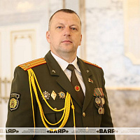 Чествование выпускников  военных учебных заведений и вручение генеральских погон 