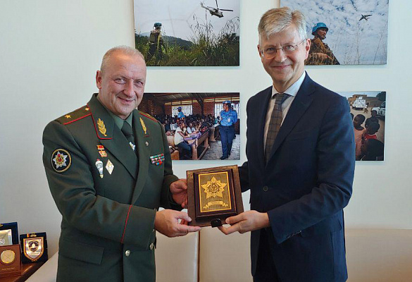 Начальник Генерального штаба Вооруженных Сил Беларуси встретился с заместителем Генерального секретаря ООН по миротворческим операциям