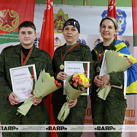 Соревнования по стрельбе «Грация и точность» среди военнослужащих-женщин 