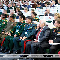 Представители белорусской военной делегации принимают участие в III Международном антифашистском конгрессе