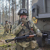 Тактическое учение с 38‑й Брестской отдельной гвардейской десантно-штурмовой бригадой