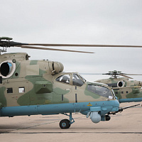 В Вооруженные Силы прибыла очередная партия вертолетов Ми-35М