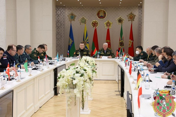 Брифинг, посвященный проверке сил реагирования Союзного государства на территории Беларуси (Видео)