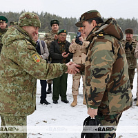 Foreign Military Attachés from 21 Countries Visited Border Guard Facilities on the Border with Lithuania
