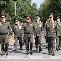 В Мачулищах прошли торжественные мероприятия, посвящённые Дню Военно-воздушных сил