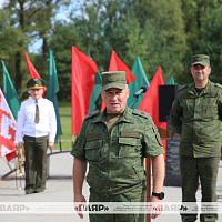 Церемония закрытия тактико-специального учения с представителями СМИ «Военкор‑2024»
