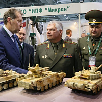 Открытие 9-й Международной выставки вооружения и военной техники MILEX-2019