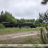 Продолжается командно-штабное учение с органами военного управления и частями технического обеспечения