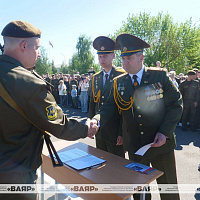 Торжественная церемония принятия новым пополнением Военной присяги (дополняется)