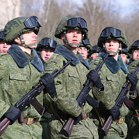 Продолжается подготовка к параду (видео)