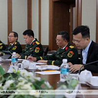 Обсуждены вопросы информационного сотрудничества в военной сфере между Беларусью и Вьетнамом