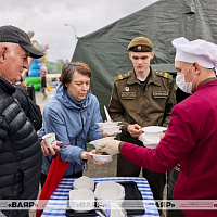 День Победы вместе с белорусскими военными 