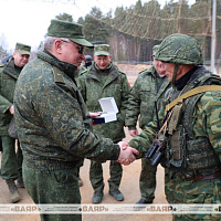 В Витебской области проходит командно-штабное учение с территориальными войсками Поставского района