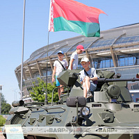 Военно-тематические площадки, посвящённые празднованию Дня Независимости Республики Беларусь 