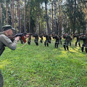 Практические занятия курсантов в Военной академии Республики Беларусь