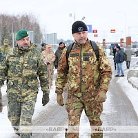 Foreign Military Attachés from 21 Countries Visited Border Guard Facilities on the Border with Lithuania
