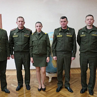В рамках международного военного сотрудничества