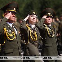 Торжественная церемония принятия новым пополнением Военной присяги (дополняется)