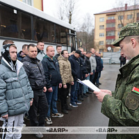 В военном комиссариате Минского района проходят мероприятия по призыву военнообязанных
